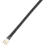 Lanko/ licna TRU COMPONENTS NYFAZ/CCA, 3 x 0.75 mm², černá, 10 m