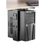 SpeaKa Professional držiak na PC podpultová, vertikálne, horizontálne  SP-6353552 čierna Zaťažiteľné do hmostnosti=10 kg