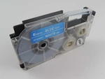 Kompatibilní páska s Casio XR-6ABU 6mm x 8m bílý tisk / modrý podklad