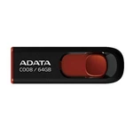 USB kulcs A-Data C008, 64GB, USB 2.0, fekete (AC008-64G-RKD)