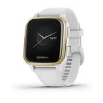 Garmin VENU SQ, fehér/light gold