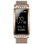 Inteligentné hodinky IMMAX Crystal Fit (09035) zlaté inteligentné hodinky • 1,08" TFT displej • dotykové ovládanie • Bluetooth 5.0 • senzor srdcového 
