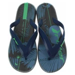 Pánske plážové papuče Rider 10719-26010 black-blue-green 43