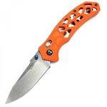 Zatvárací nôž Firebird F7631 Ganzo® – Strieborná čepeľ - Satin, Oranžová (Farba: Oranžová, Varianta: Strieborná čepeľ - Satin)