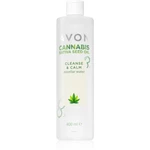 Avon Cannabis Sativa Oil Cleanse & Calm odličovací micelární voda se zklidňujícím účinkem 400 ml