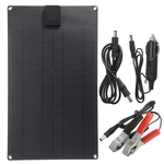 Max 25W Protable Solar Panel Charger 12V Battery USB DC TYPEC Output Solar Controller Charger for Automotive batteries M