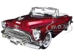 1953 Buick Skylark Burgundy 1/18 Diecast Model Car by Motormax