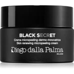 Diego dalla Palma Black Secret Skin Renewing Micropeeling Cream jemný exfoliačný krém 50 ml