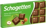 Schogetten mléčná čokoláda s lískovými oříšky