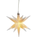 HGD CW62-1009 LED vianočné hviezda  teplá biela LED  biela  časomerač