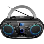 Silva Schneider MPC 19.4 USB CD-rádio FM AUX, CD, USB   čierna, strieborná