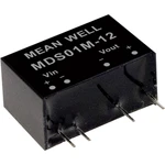 Mean Well MDS01N-12 DC / DC menič napätia, modul   84 mA 1 W Počet výstupov: 1 x