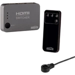 Marmitek Connect 310 UHD 3 porty Prepínač HDMI s diaľkovým ovládaním, možnosť 3D prehrávania 3840 x 2160 Pixel