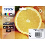 Epson Ink T3337, 33 originál kombinované balenie čierna, foto čierna, zelenomodrá, purpurová, žltá C13T33374511 Epson Ink T3337, 33 originál kombinované balenie čierna, foto čierna, zelenomodrá, purpurová, žltá C13T33374511