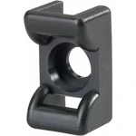 HellermannTyton KR8G5-HS-BK-C1 úchytka skrutkovacia 151-24850   tepelne stabilizovaná čierna 1 ks