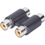 BKL Electronic 1102028 1102028 cinch audio adaptér [2x cinch zásuvka - 2x cinch zásuvka] čierna