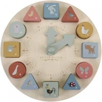 Little Dutch Puzzle clock hračka z dreva 2 y+ 1 ks