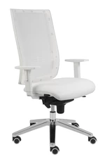 ALBA kancelářská židle KENT SÍŤ, T-SYNCHRO bílá konstrukce