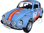 Volkswagen Beetle 1303 7 Mathias Fahlke - Pernilla Sterner "Gulf Oil" Rally Cold Balls (2019) "Competition" Series 1/18 Diecast Model Car by Solido