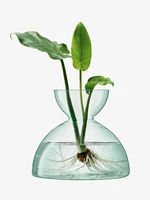 Vază, Canopy, înălțime 18 cm, transparentă - LSA International