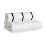 Biela rozkladacia pohovka vhodná do exteriéru Karup Design Design OUT™ Buckle Up White Biela rozkladacia pohovka vhodná do exteriéru Karup Design Design OUT™ Buckle Up White