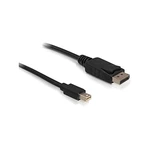 Kábel DeLock DisplayPort / Mini DisplayPort, 3m (82699) čierny Kabel Delock s konektorem Displayport a Mini Displayport můžete použít například pro př