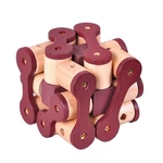 Adult Classical Wooden Toys Educational Toys Kongming Lock Chain IQ Brain Teaser