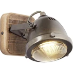 Brilliant Carmen Wood 72010/84 nástenný reflektor GU10  25 W LED  nerezová oceľ kartáčovaná, drevo
