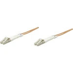 Intellinet 471220 optické vlákno LWL prepojovací kábel [1x zástrčka LC - 1x zástrčka LC] 62,5/125 µ Multimode OM1 3.00 m