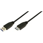 LogiLink #####USB-Kabel #####USB 3.2 Gen1 (USB 3.0 / USB 3.1 Gen1) #####USB-A Stecker, #####USB-A Buchse 2.00 m čierna