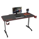 BlitzWolf® BW-GD2 Gaming Desk 55'' Wide Spacious Desk Computer Table Gamer Workstation Ergonomic Design with Full Desk M
