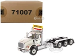 International HX620 Day Cab Tridem Tractor White "Transport Series" 1/50 Diecast Model by Diecast Masters