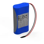 Ansmann 1S2P akupack - sada nabíjacích batérií 2x 18650 s káblom Li-Ion akumulátor 3.7 V 5200 mAh