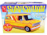 Skill 2 Model Kit 1977 Ford Econoline Surfer Van with Two Surfboards 2-in-1 Kit 1/25 Scale Model by AMT