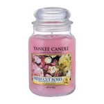Yankee Candle Fresh Cut Roses 623 g vonná sviečka unisex