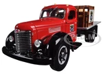 International KB-8 Stake Truck with Tarp Load Napa Auto Parts 1/34 Diecast Model by First Gear