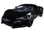 Lykan Hypersport Glossy Black 1/24 Diecast Model Cars by Jada
