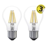 LED žiarovka EMOS Filament A60 A++ 6W E27 teplá bílá 2ks (1525283231) LED žiarovka • 2 ks • spotreba 6 W • náhrada 60 W žiarovky • pätica E27 • teplá 