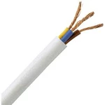 Vícežílový kabel Kopp H05VV5-F, 151725009, 3 G 1 mm², bílá, 25 m