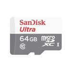 Pamäťová karta SanDisk Micro SDXC Ultra Android 64GB UHS-I (100R/20W) (SDSQUNR-064G-GN3MN) 
karta je ideální pro smartphony a tablety s operačním syst