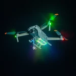 STARTRC LED Night Flight Heighten Foldable Landing Gear Skid with Flash Light for DJI Air 2S / Mavic AIR 2 RC Drone