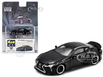 Lexus LC500 LB Works RHD (Right Hand Drive) Dark Black Limited Edition to 1200 pieces 1/64 Diecast Model Car by Era Car