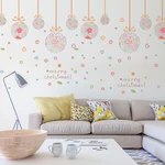 Miico SK9071 Christmas Sticker Wall Stickers Removable For Living Room Decoration