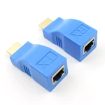 HD Extender to RJ45 LAN Network Extension Transmitter Receiver TX RX Cat5e CAT6 Ethernet Cable V1.4 30m 4K HD TV 1080P