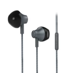 KIVEE MT06 3.5mm Wired Control In-Ear Headphones HiFi Sound Earphone with Mic for iphone PC Computer