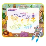 Magic Water Canvas Color Writing Blanket Graffiti Blanket Safe Clean Drawing Paper For Children