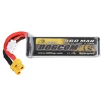 DOGCOM 7.4V/11.1V/14.8V 560mAh 150C 2S/3S/4S LiPo Battery XT60 Plug for RC Drone