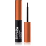 Maybelline Tattoo Brow semi-permanentná gélová farba na obočie odtieň Medium Brown 4,6 g