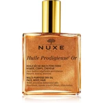 Nuxe Huile Prodigieuse Or multifunkčný suchý olej s trblietkami na tvár, telo a vlasy 100 ml