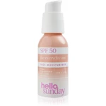 hello sunday the everyday one SPF 50 opaľovací krém na tvár 50 ml